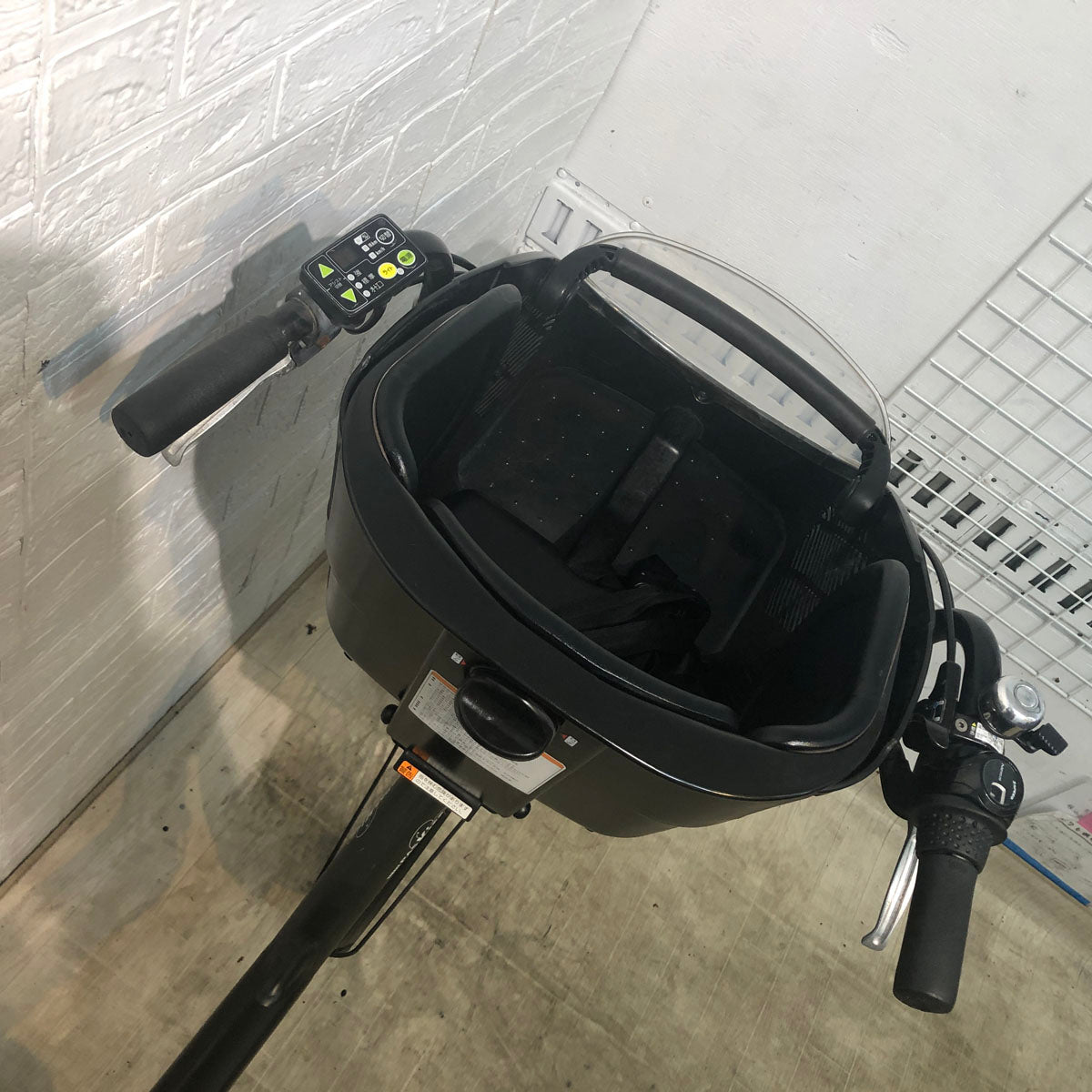 中古電動自転車 ヤマハ PAS Kiss mini  パス キッス ミニ カーキ 20インチ YE076