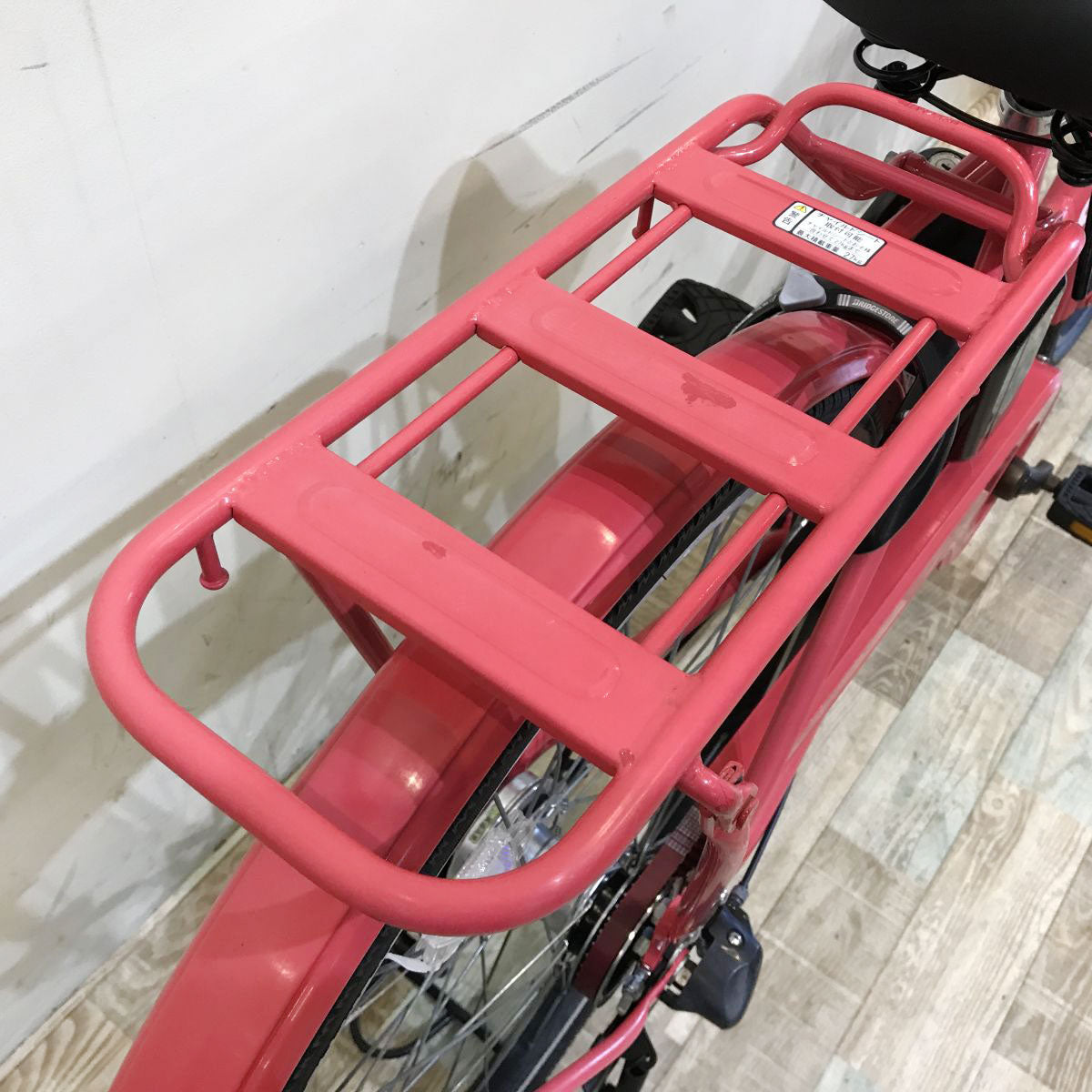 ブリヂストン ステップクルーズe（デュアルドライブ） ピンク 26インチ KH127 【中古車】
