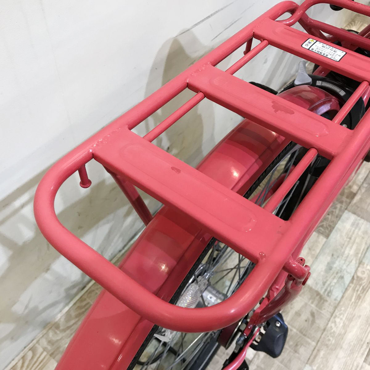 中古電動自転車 ブリヂストン ステップクルーズe ピンク 26インチ KH127