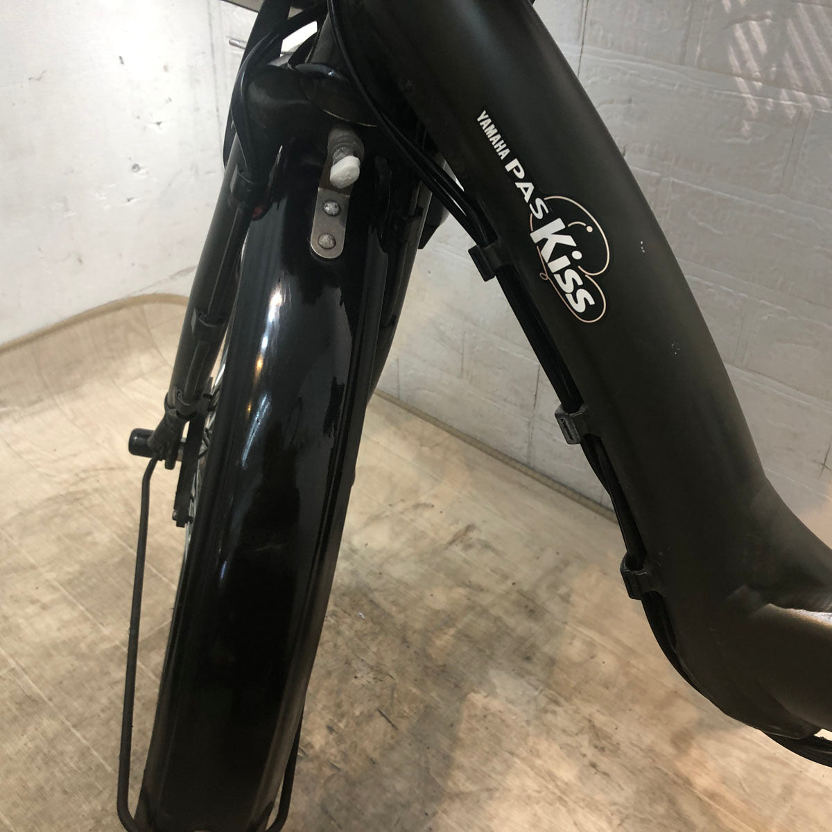 中古電動自転車 ヤマハ PAS Kiss mini パス キッス ミニ カーキ 20