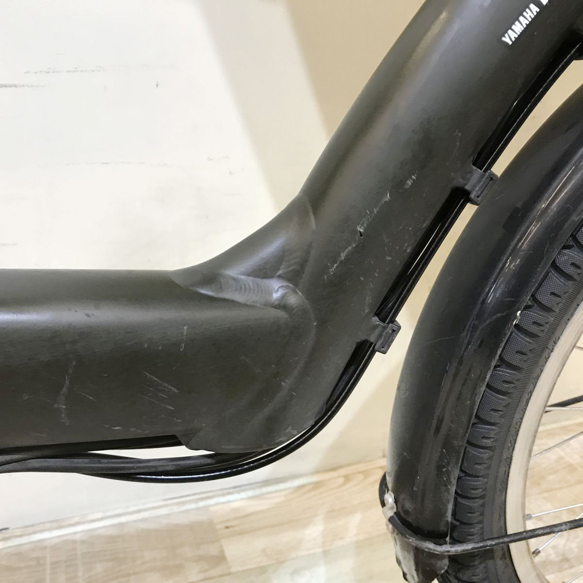 中古電動自転車 ヤマハ PAS キッスミニ カーキ 20インチ KH128