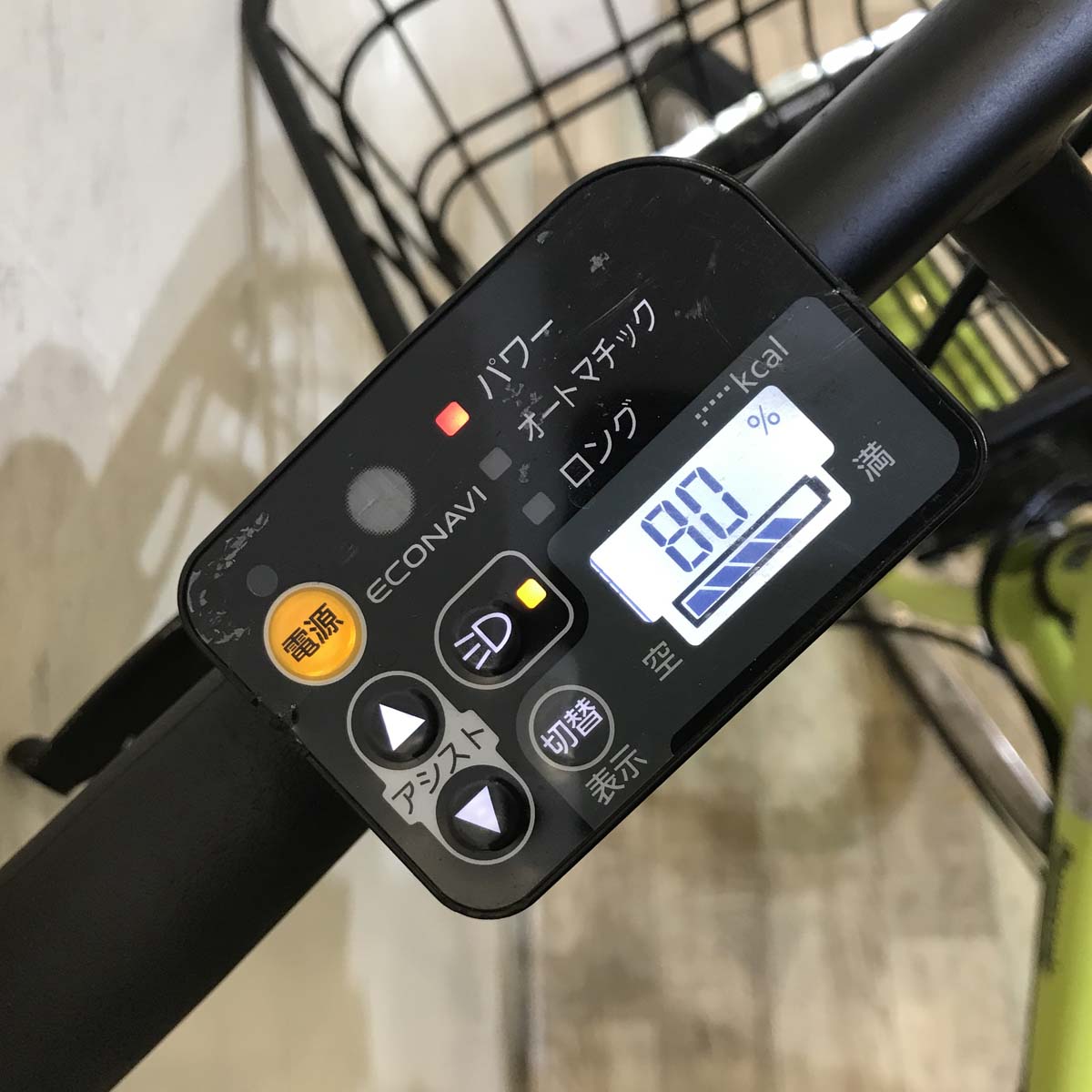 中古電動自転車 パナソニック エーガールズ グリーン 26インチ KD042