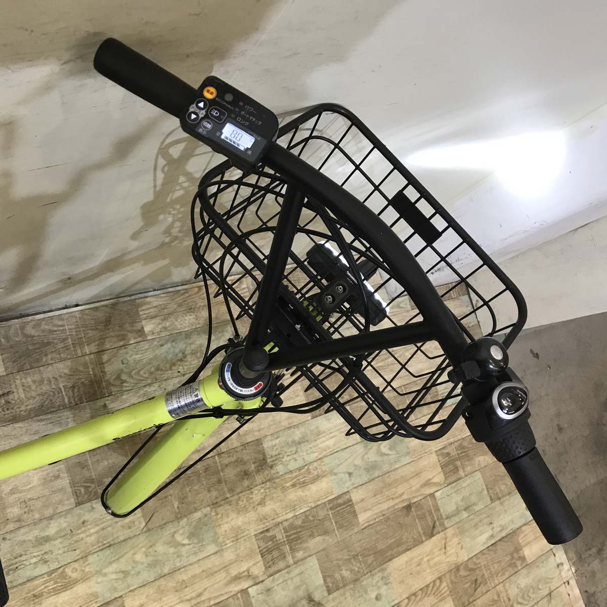 中古電動自転車 パナソニック エーガールズ グリーン 26インチ KD042