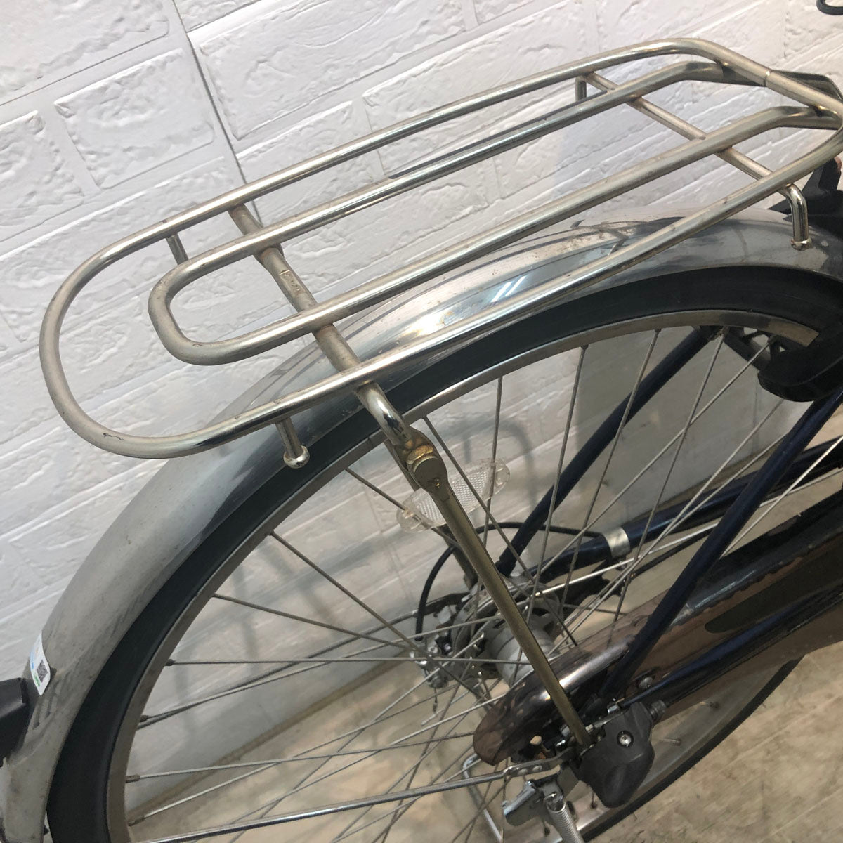 中古電動自転車 パナソニック ビビ DX ネイビー 26インチ YE077 