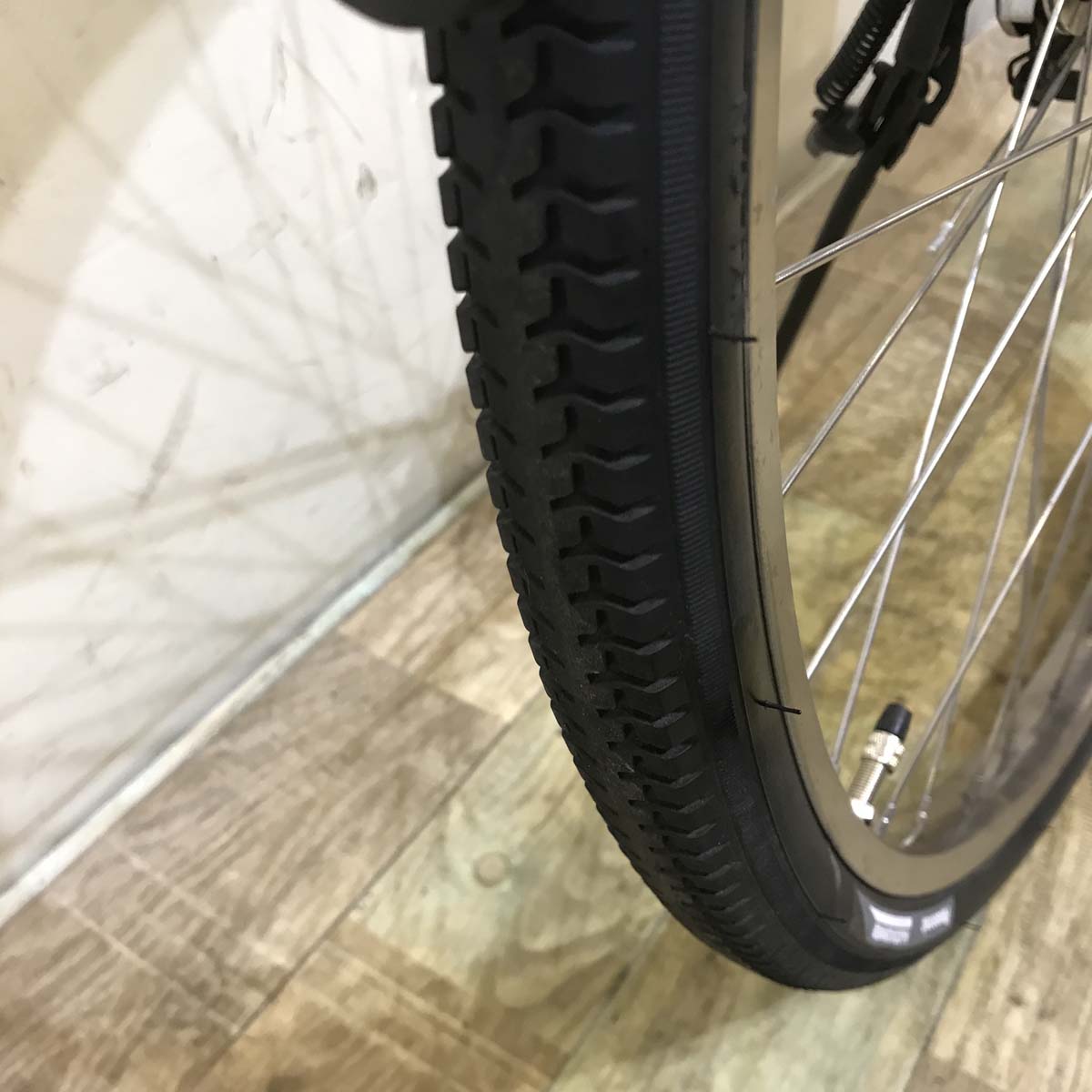 中古電動自転車 パナソニック エーガールズ グリーン 26インチ KD042