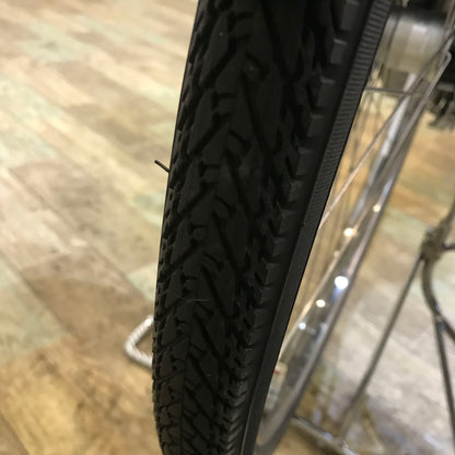 ブリヂストン アンジェリーノ e ブラック 前22×後26インチ KY071【中古車】