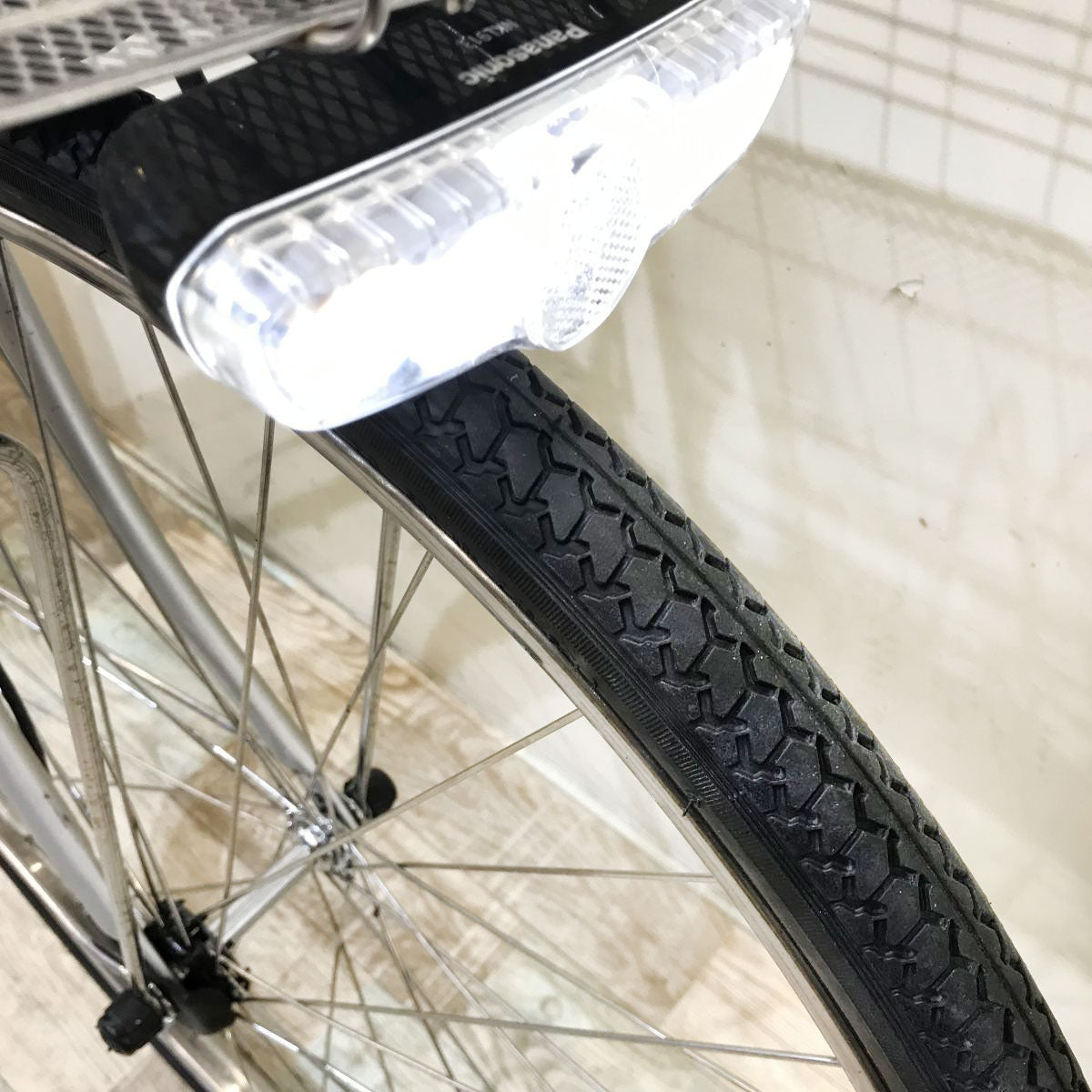 中古電動自転車 パナソニック ティモDX シルバー 27インチ KH129 – e