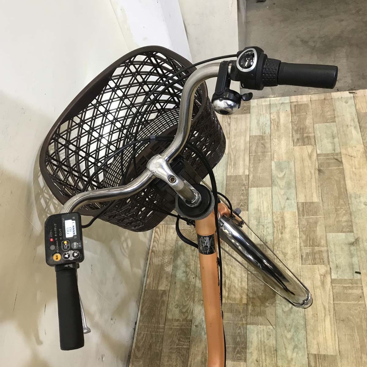 中古電動自転車 パナソニック ビビ DX オレンジ 26インチ KD043