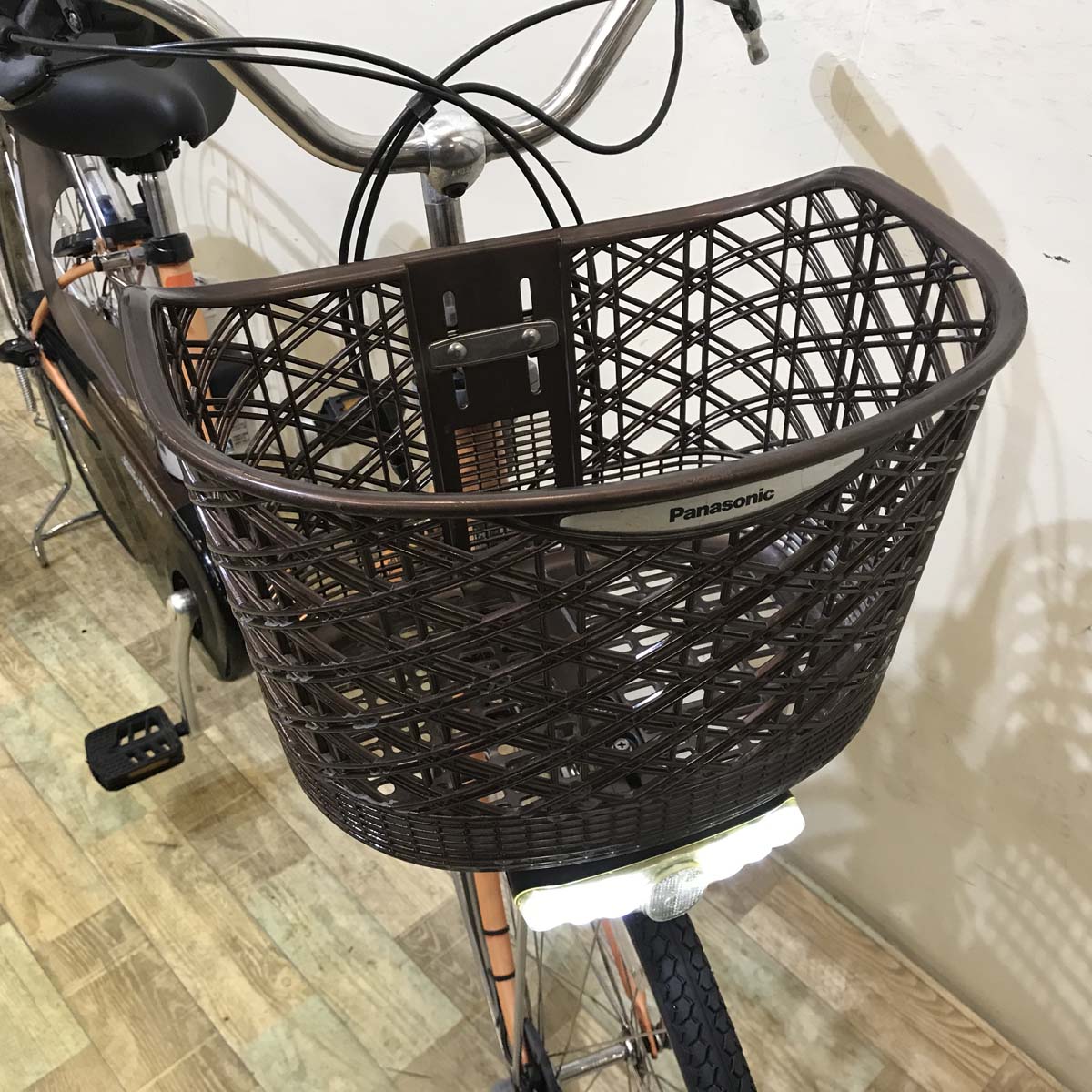 中古電動自転車 パナソニック ビビ DX オレンジ 26インチ KD043