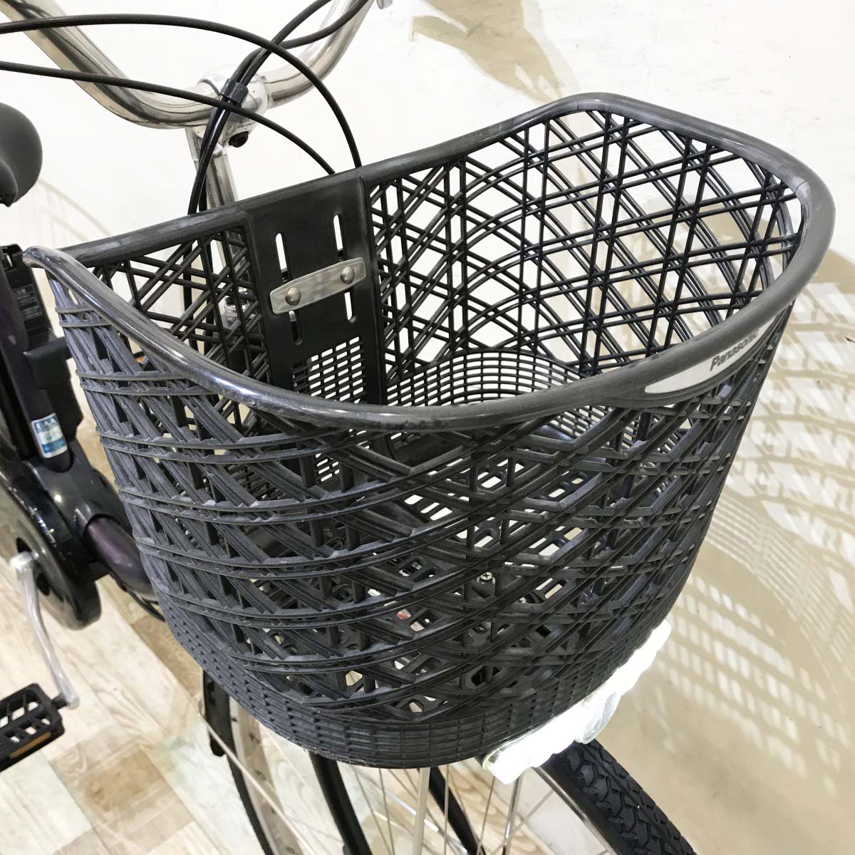 中古電動自転車 パナソニック ビビDX パープル 26インチ KH130