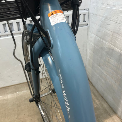 ヤマハ PAS With DX パス ウィズ DX ブルー 26インチ YX005 【中古車】