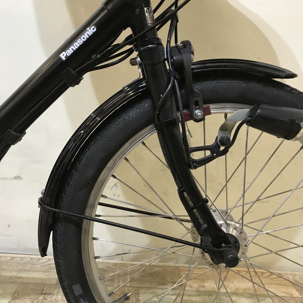 中古電動自転車 パナソニック ギュット ミニ DX ブラック 20インチ KD048