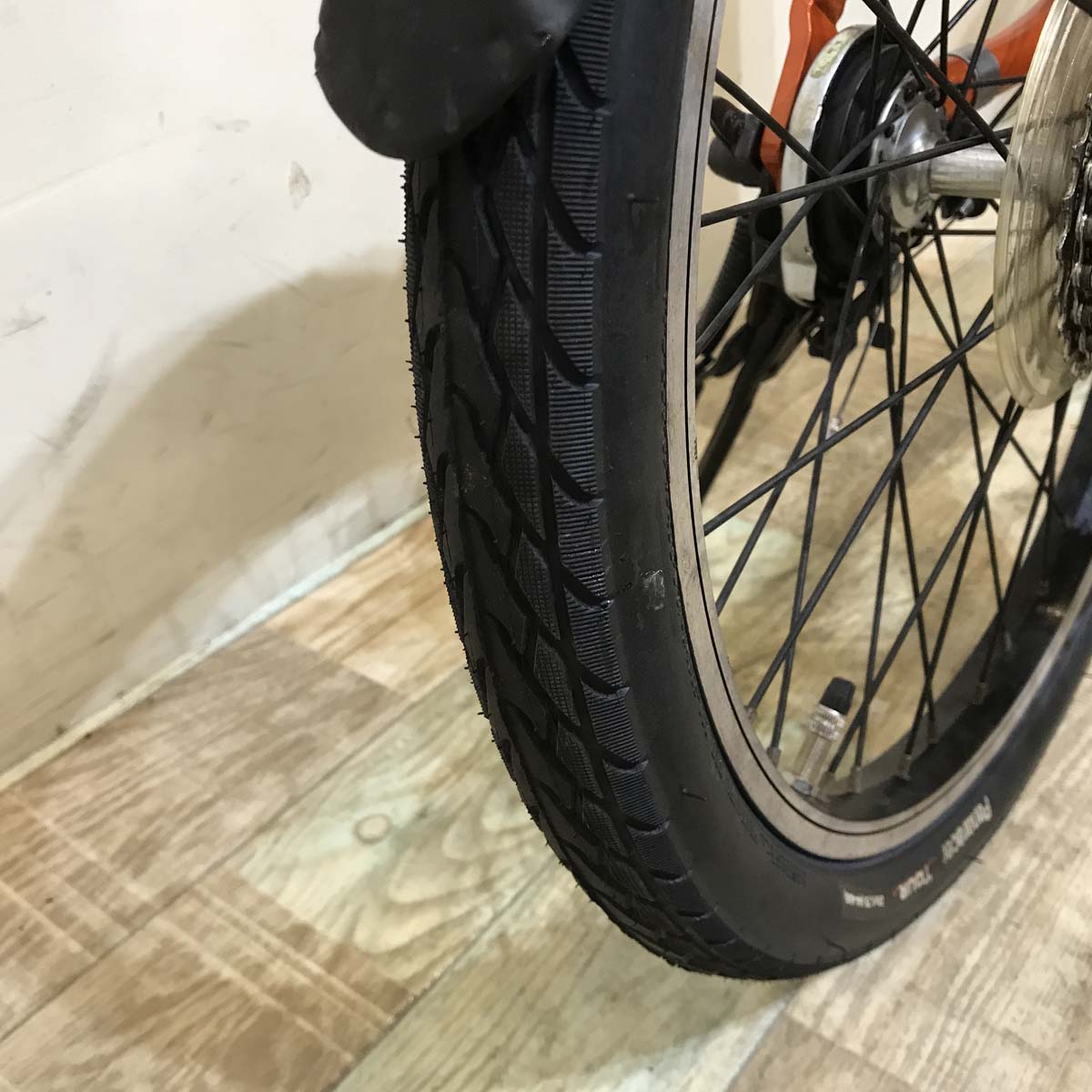 パナソニック ベロスター ミニ オレンジ 20インチ KT155 【中古車】