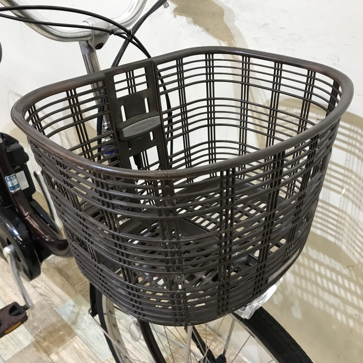 中古電動自転車 ブリヂストン アシスタ ブラウン 26インチ KI001