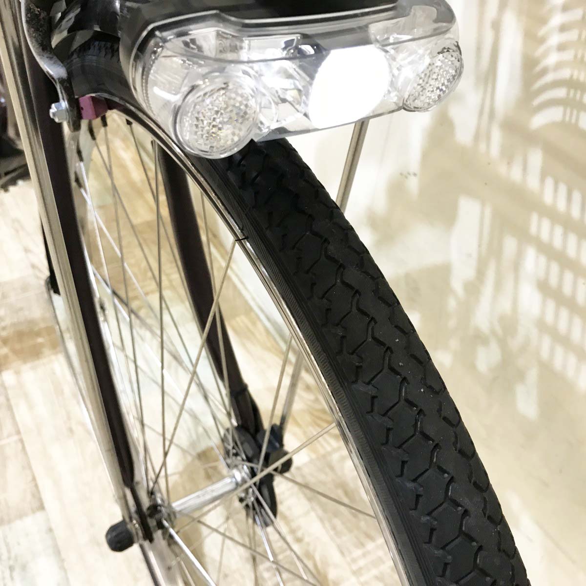 中古電動自転車 ブリヂストン アシスタ ブラウン 26インチ KI001