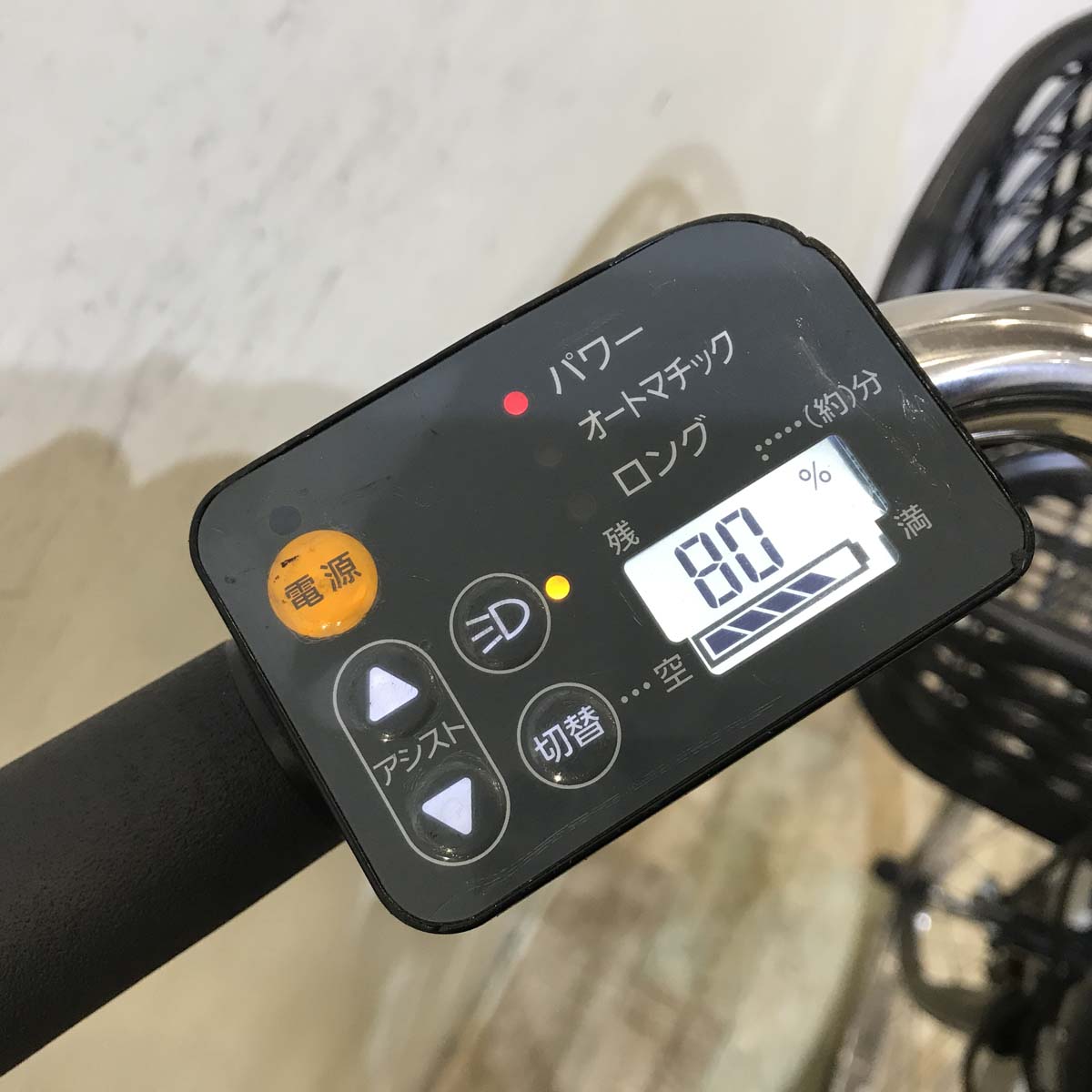 中古電動自転車 パナソニック ビビ DX ブラック 26インチ KD049