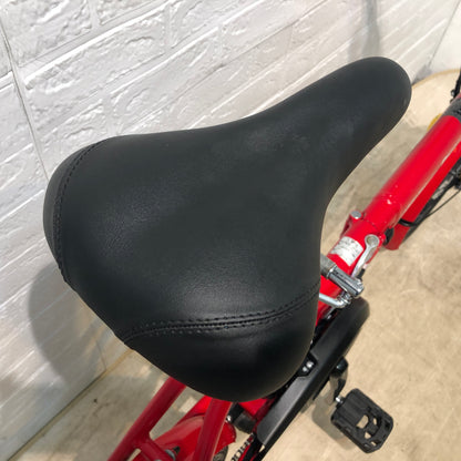 折りたたみ パナソニック オフタイム レッド × イエロー 前18×後20インチ YN043 【中古車】