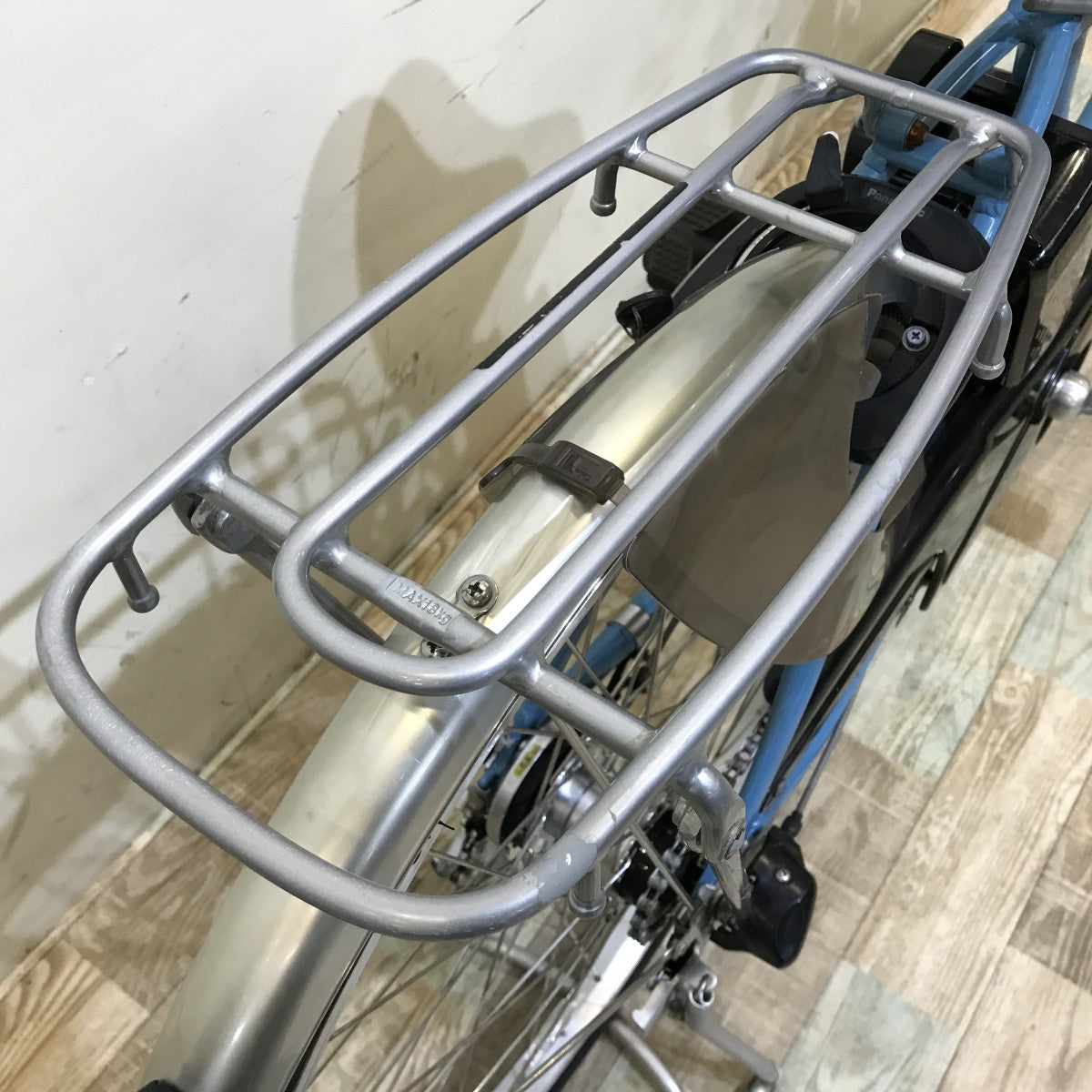 中古電動自転車 パナソニック ビビL ブルー 24インチ KI002
