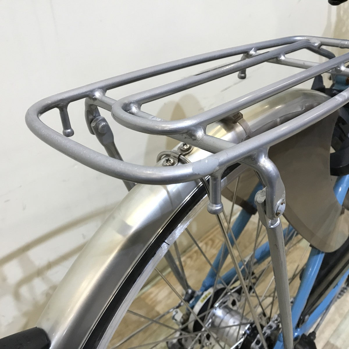 中古電動自転車 パナソニック ビビL ブルー 24インチ KI002