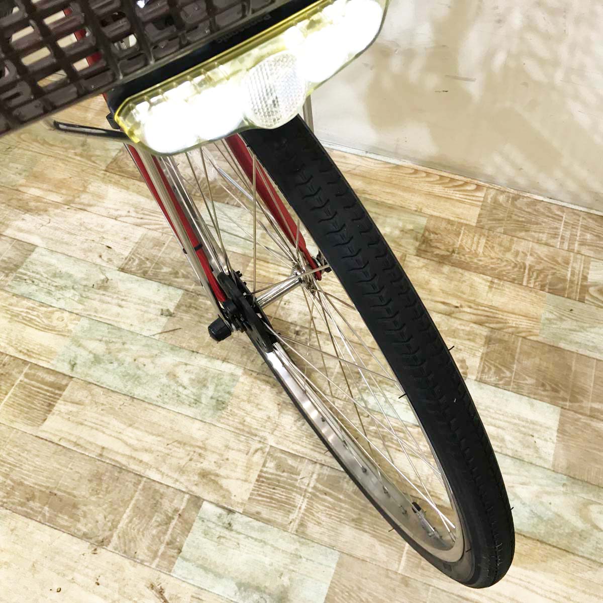 パナソニック ビビ DX レッド 26インチ KY079 【中古車】