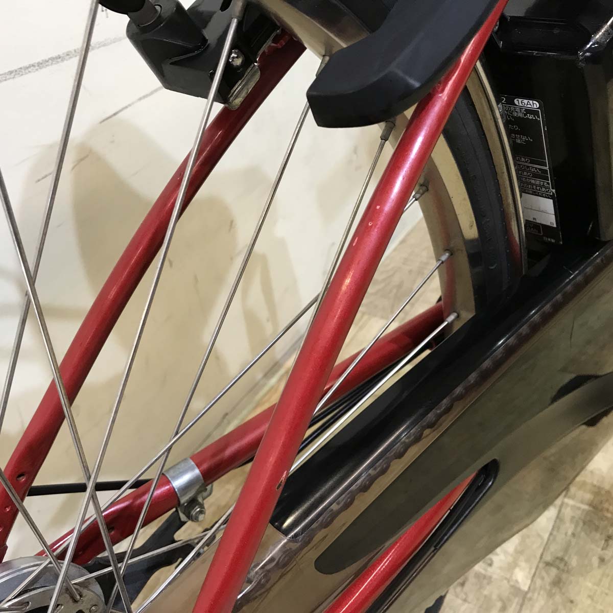 パナソニック ビビ DX レッド 26インチ KY079 【中古車】