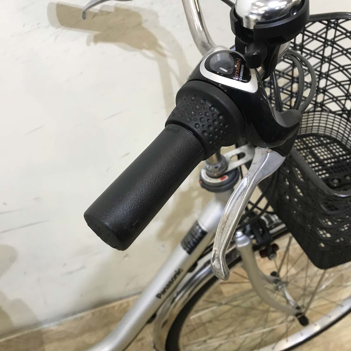 中古電動自転車 パナソニック ビビ TX シルバー 26インチ KD050