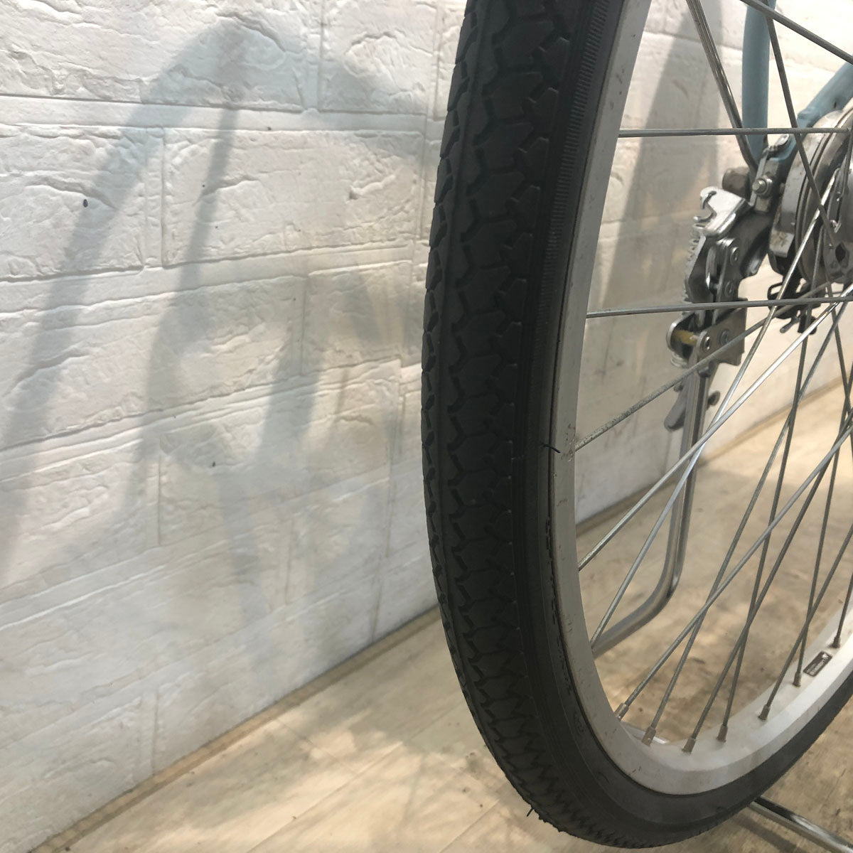 中古電動自転車 ブリヂストン アシスタ ベーシック ブルー 26インチ