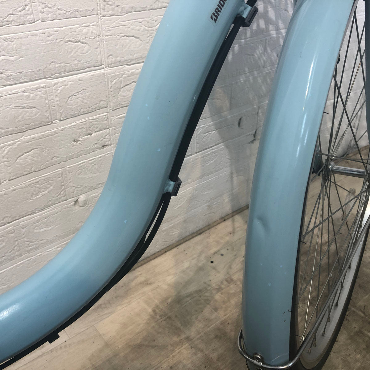 中古電動自転車 ブリヂストン アシスタ ベーシック ブルー 26インチ