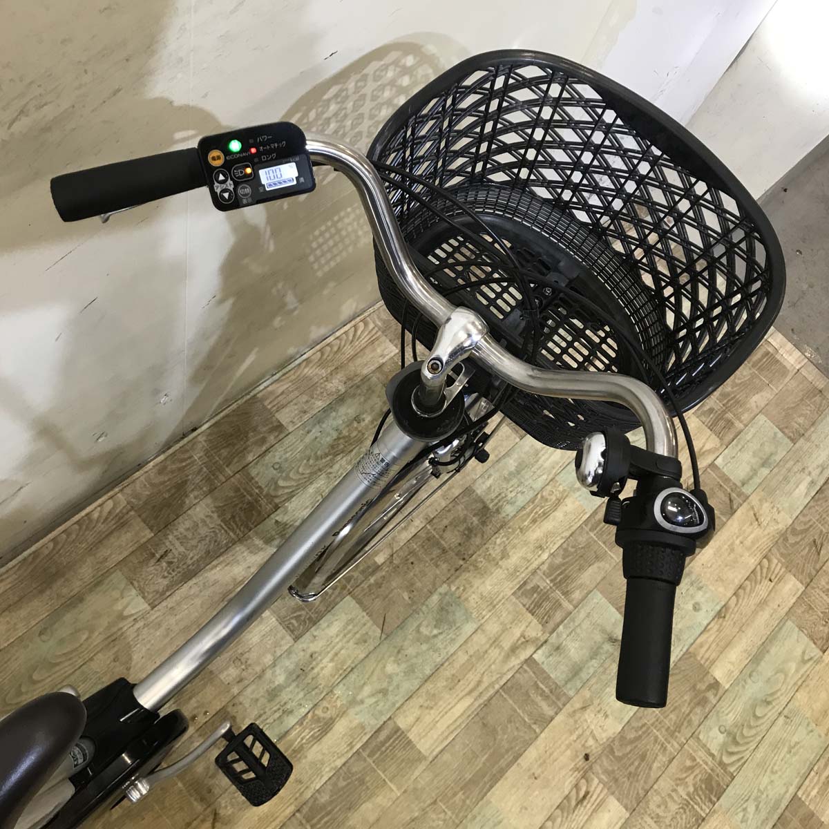 中古電動自転車 パナソニック ビビ DX シルバー 26インチ KD051 – e