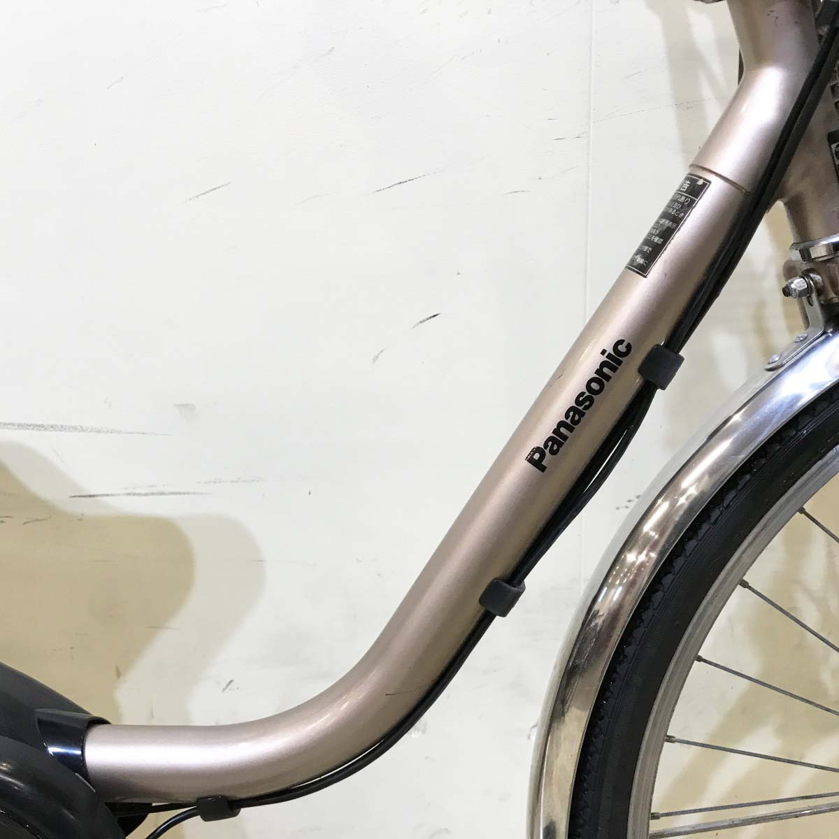 中古電動自転車 パナソニック ビビTX ピンク 26インチ KI004