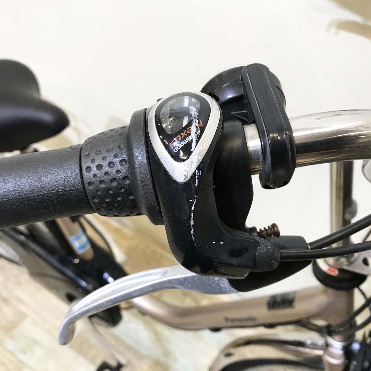 中古電動自転車 パナソニック ビビTX ピンク 26インチ KI004