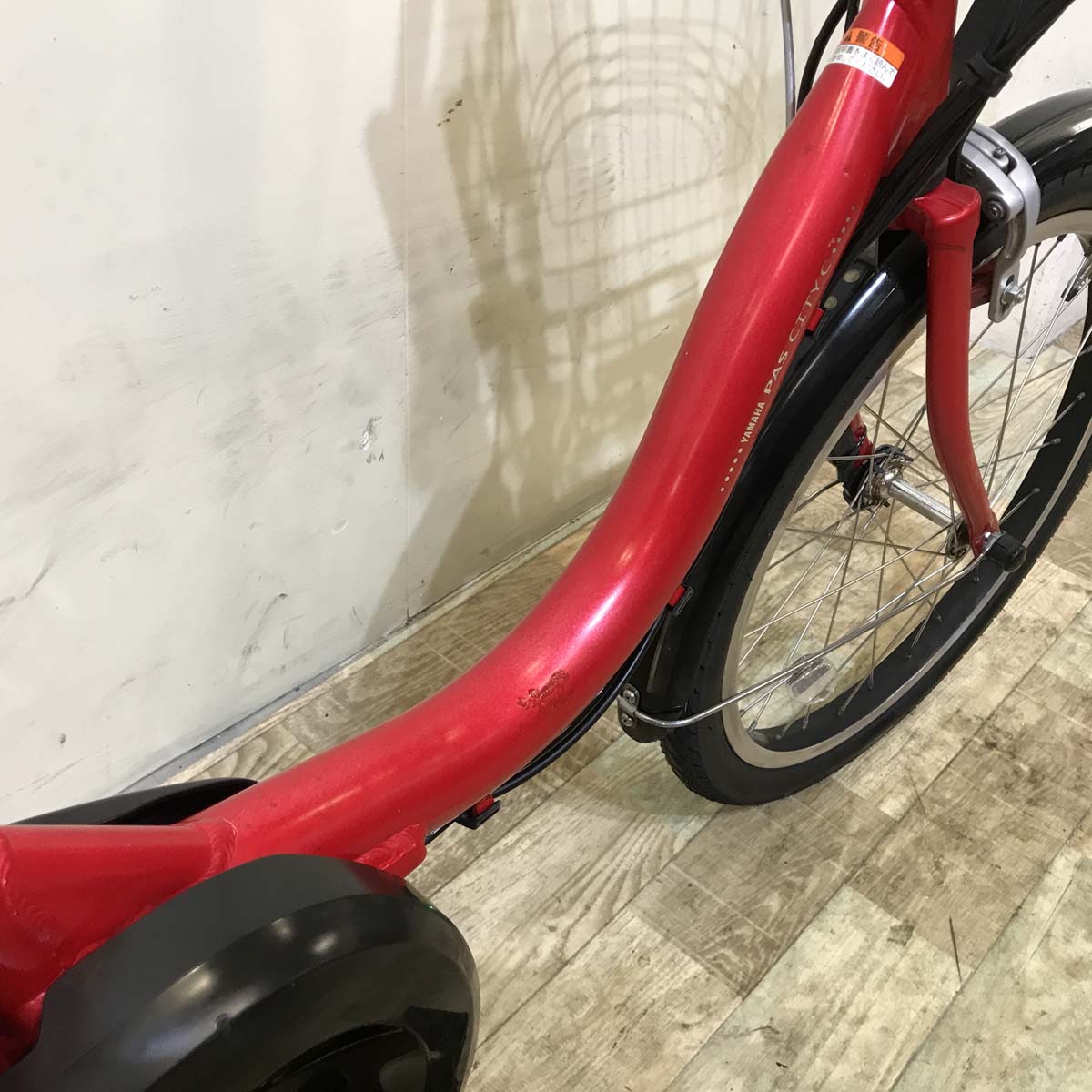 ヤマハ PAS CITY C パス シティ シー レッド 20インチ KY081 【中古車】