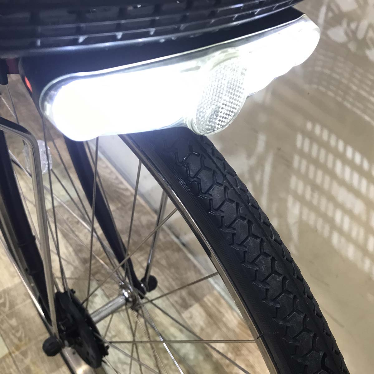 中古電動自転車 パナソニック ビビ DX パープル 26インチ KD052