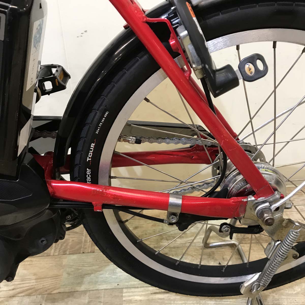 ヤマハ PAS CITY C パス シティ シー レッド 20インチ KY081 【中古車】