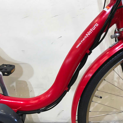ヤマハ PAS ナチュラ XL DX レッド 26インチ KU002【中古車
