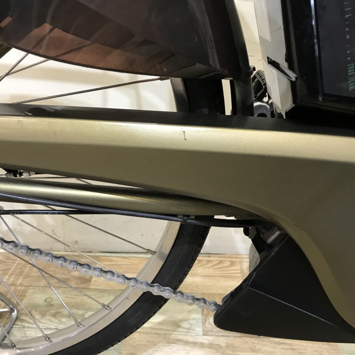 中古電動自転車 ヤマハ PAS ウィズ ゴールド 26インチ KI005
