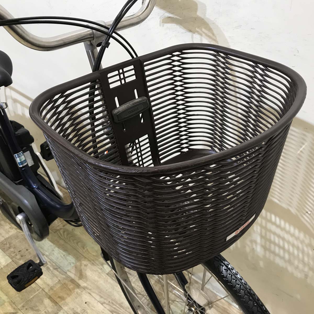 中古電動自転車 ヤマハ PAS ナチュラ L DX ネイビー 26インチ KD053