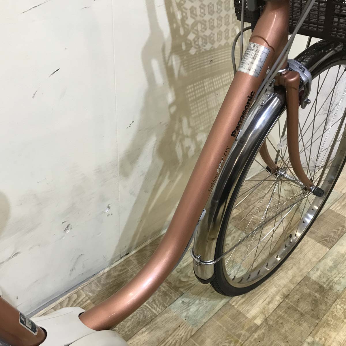 中古電動自転車 パナソニック ビビ DX ピンク 26インチ KD054 