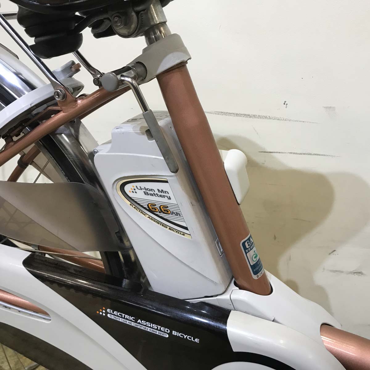 中古電動自転車 パナソニック ビビ DX ピンク 26インチ KD054 