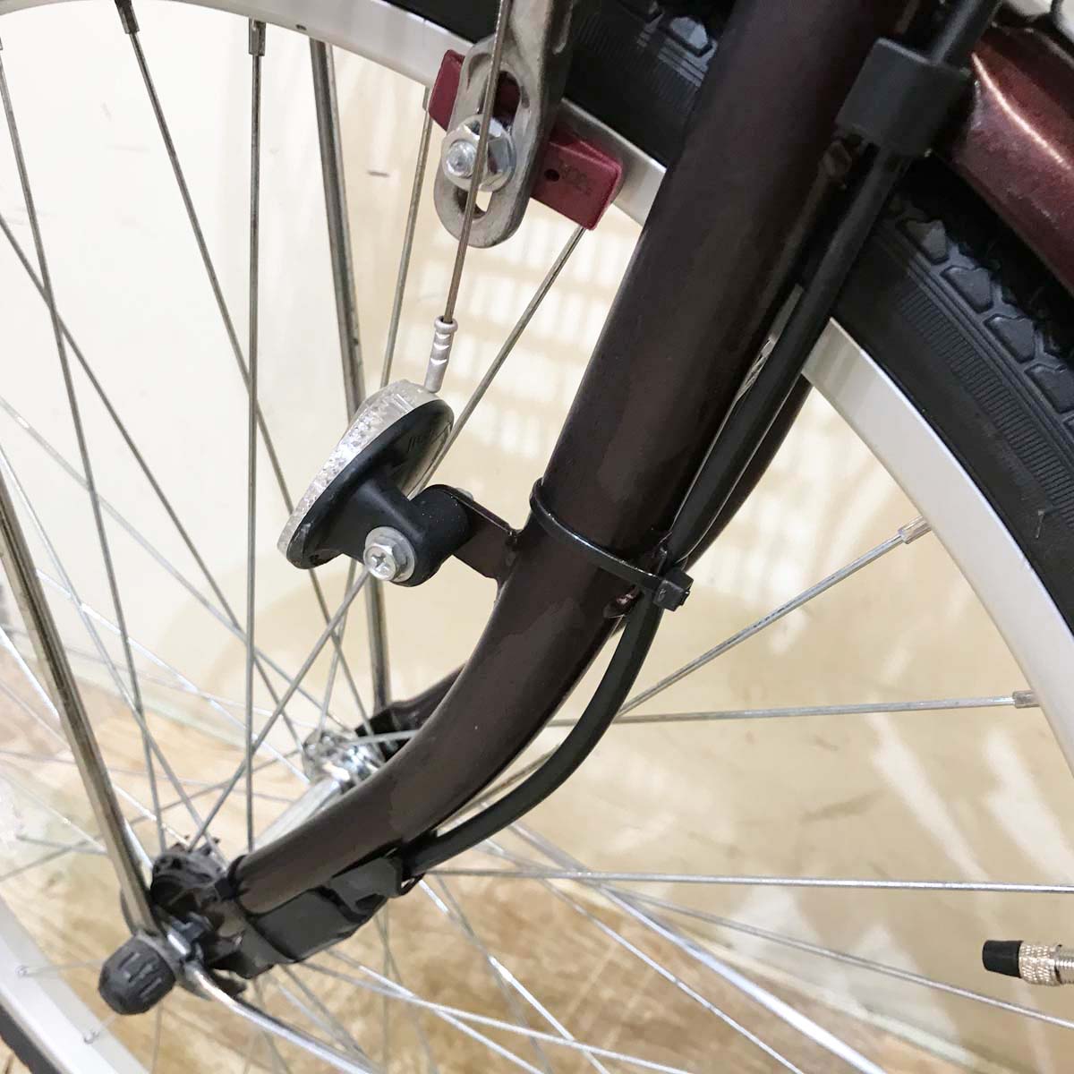 ブリヂストン アシスタ ファイン ブラウン 24インチ KY083 【中古車】