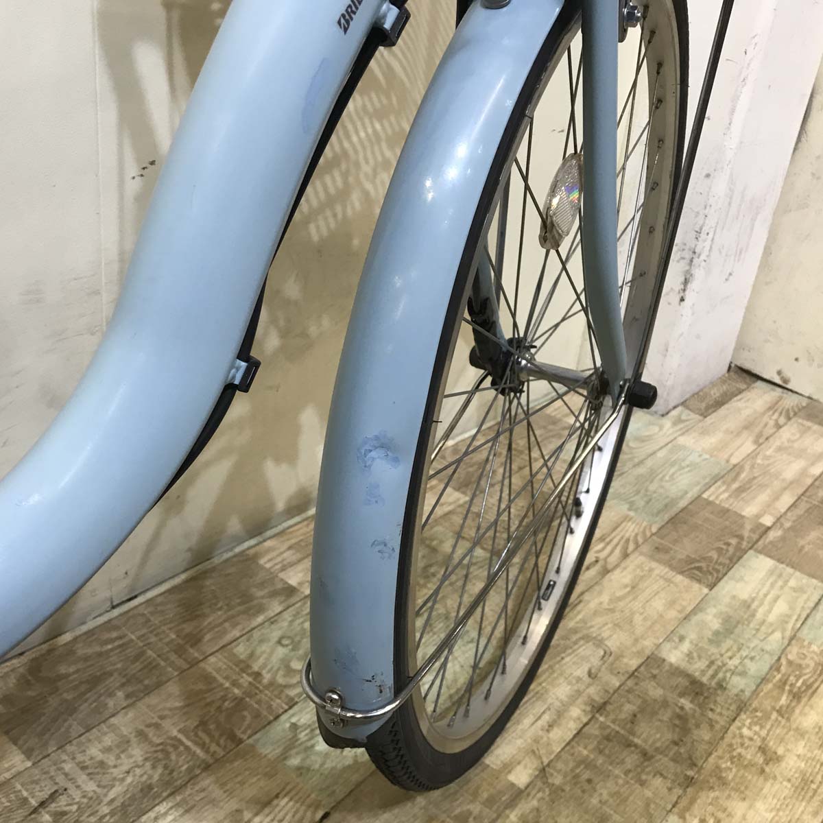 中古電動自転車 ブリヂストン アシスタ ファイン ブルー 26インチ KD055