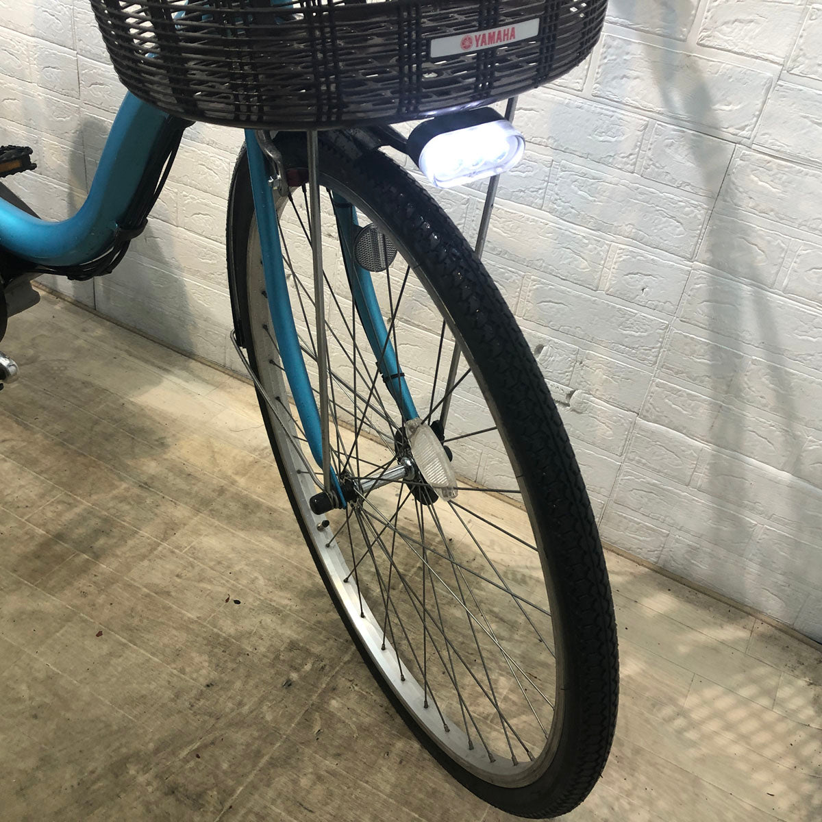 中古電動自転車 ヤマハ PAS ナチュラ S ブルー 26インチ YE090 – e-CHARIty