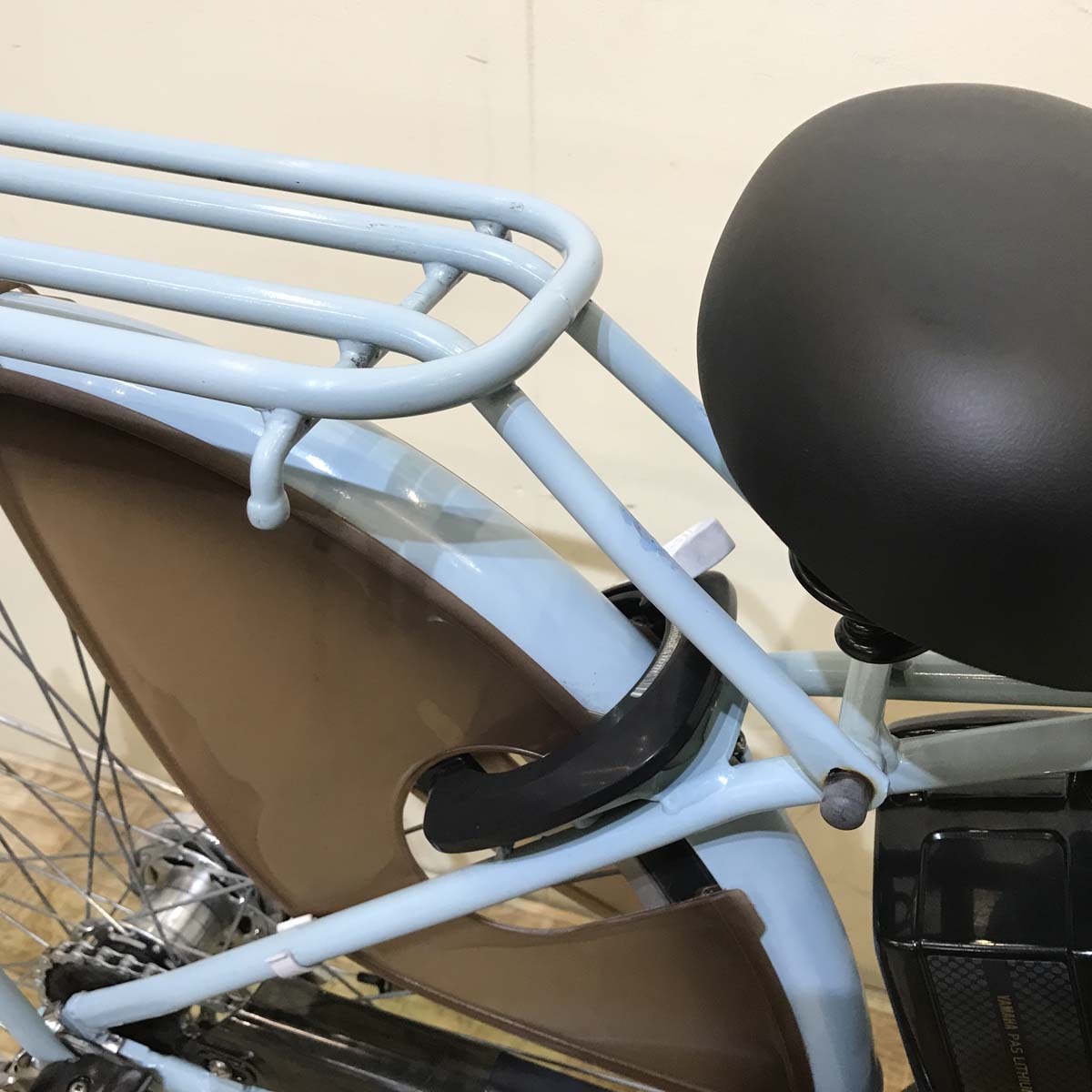 中古電動自転車 ブリヂストン アシスタ ファイン ブルー 26インチ KD055