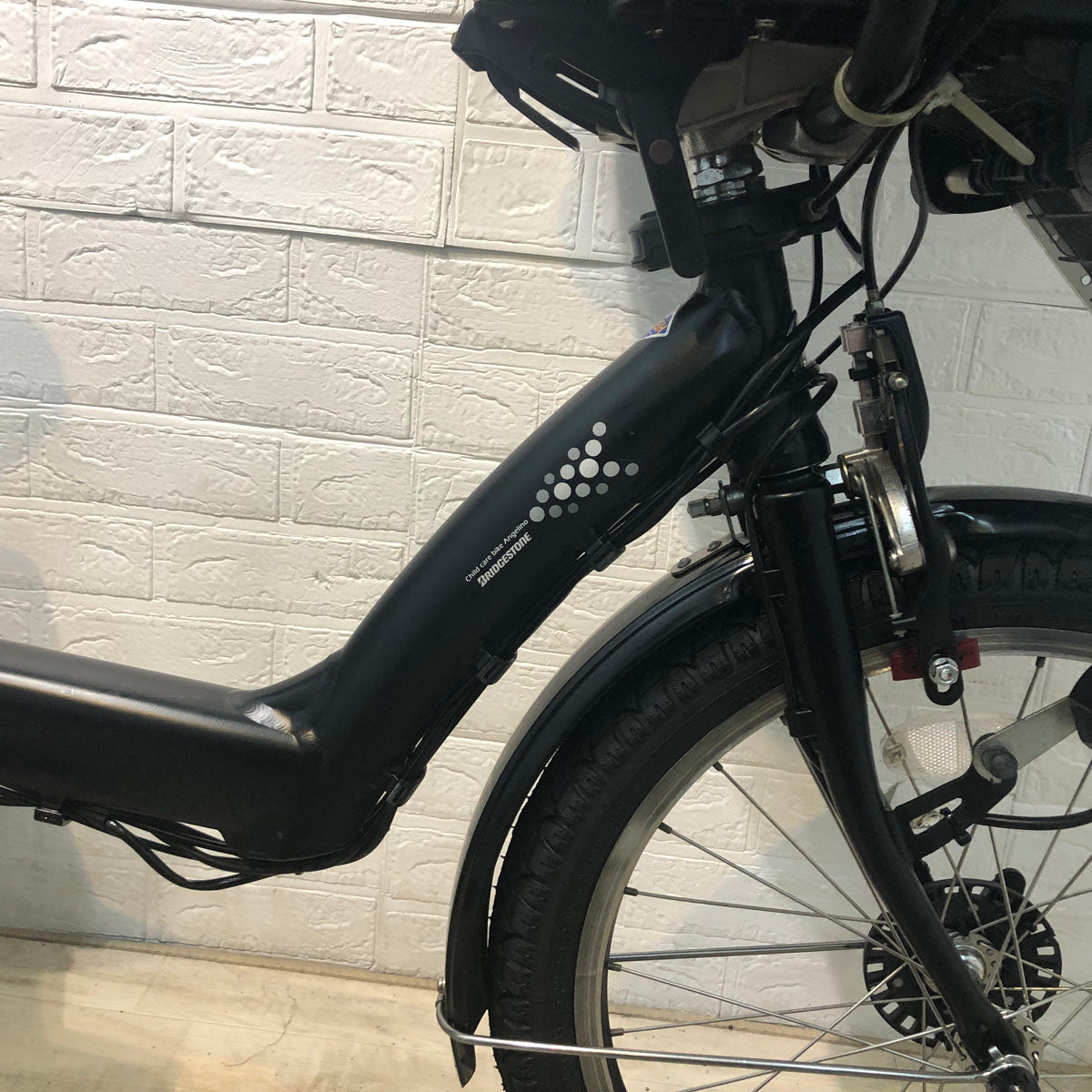 中古電動自転車 ブリヂストン アンジェリーノ プティット e ブラウン 20インチ YE091