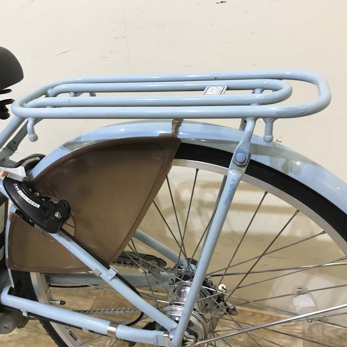 中古電動自転車 ブリヂストン アシスタ ファイン ブルー 26インチ KD055