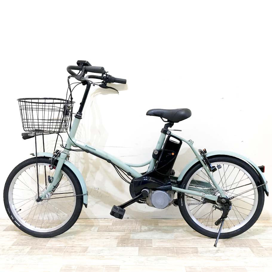 中古電動自転車 パナソニック グリッター グリーン 20インチ KI006
