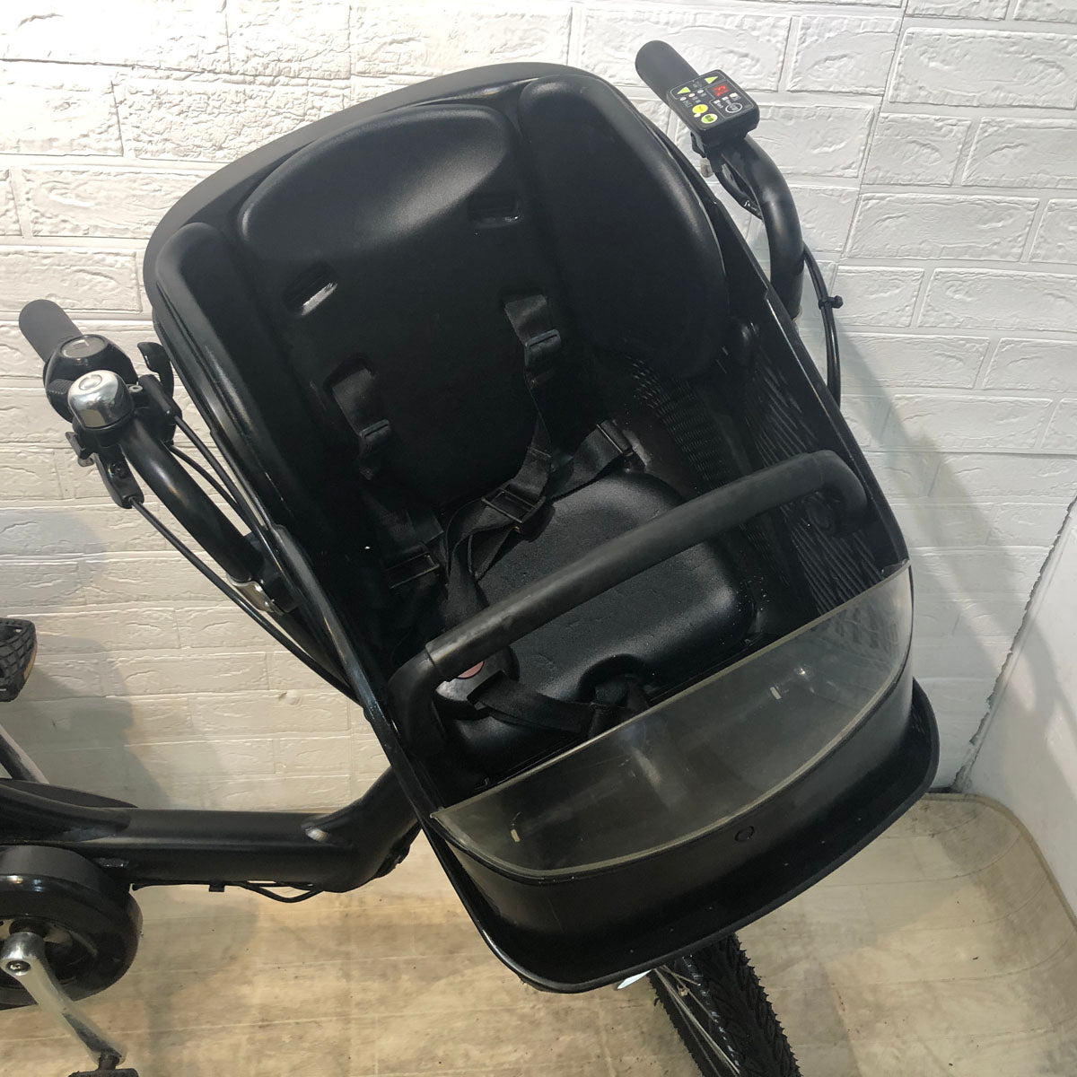 中古電動自転車 ブリヂストン アンジェリーノ プティット e ブラウン 20インチ YE091