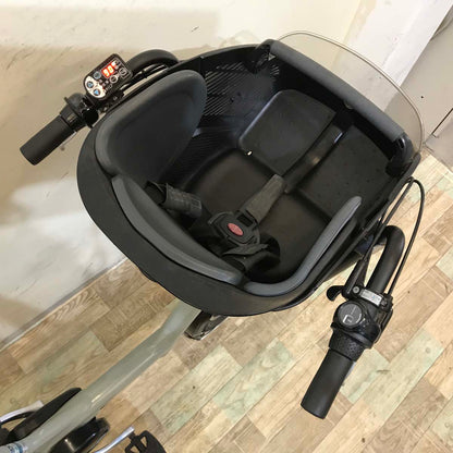 ブリヂストン アンジェリーノ プティット e グレー 20インチ KU004【中古車】