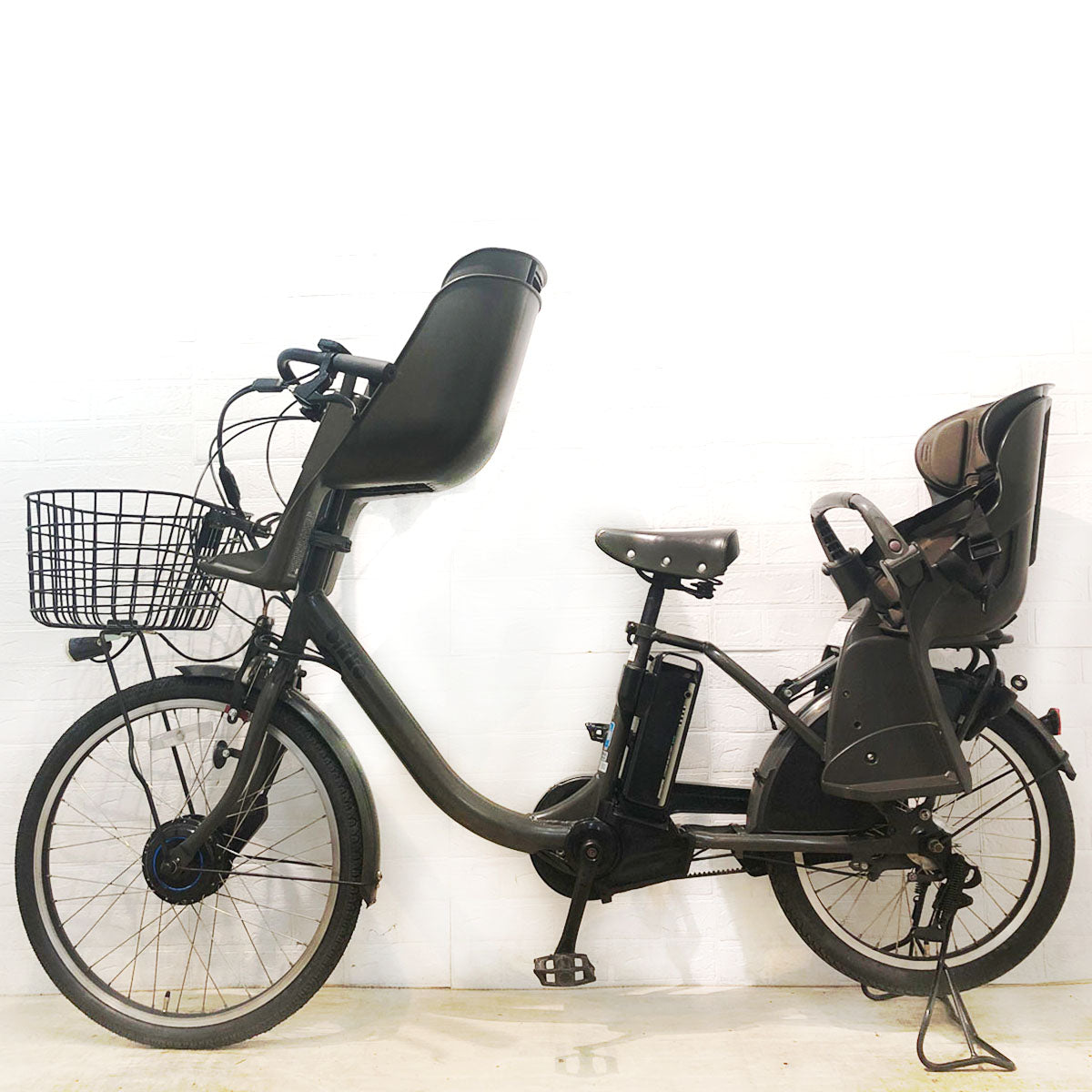 ブリヂストン bikke MOB dd ビッケ モブ dd グレー 前24×後20インチ YX015 【中古車】