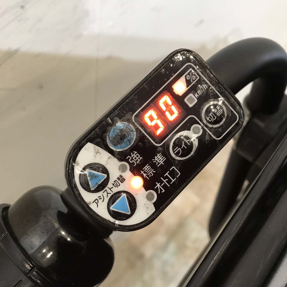 ブリヂストン アンジェリーノ プティット e グレー 20インチ KU004【中古車】